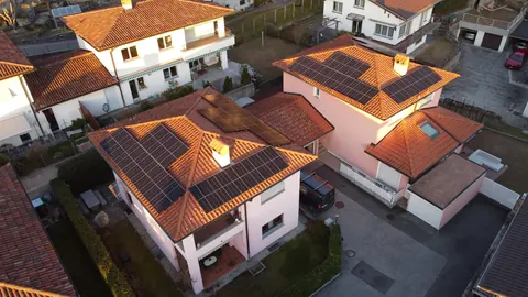 Impianto fotovoltaico da 10 kWp realizzato da Matasci Sagl a Agarone