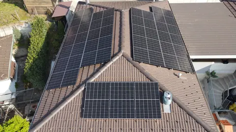 Impianto fotovoltaico da 11.18 kWp realizzato da Matasci Sagl a Gordola