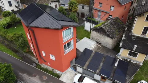 Impianto fotovoltaico da 17.64 kWp realizzato da Matasci Sagl a Dongio