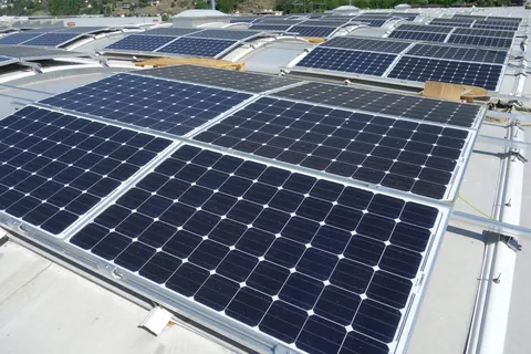 Impianto fotovoltaico da 29.8 kWp realizzato da Matasci Sagl a Locarno