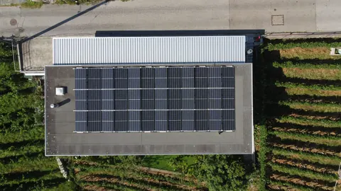 Impianto fotovoltaico da 13.5 kWp realizzato da Matasci Sagl a Gordola